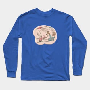 Retro Putty Comic Long Sleeve T-Shirt